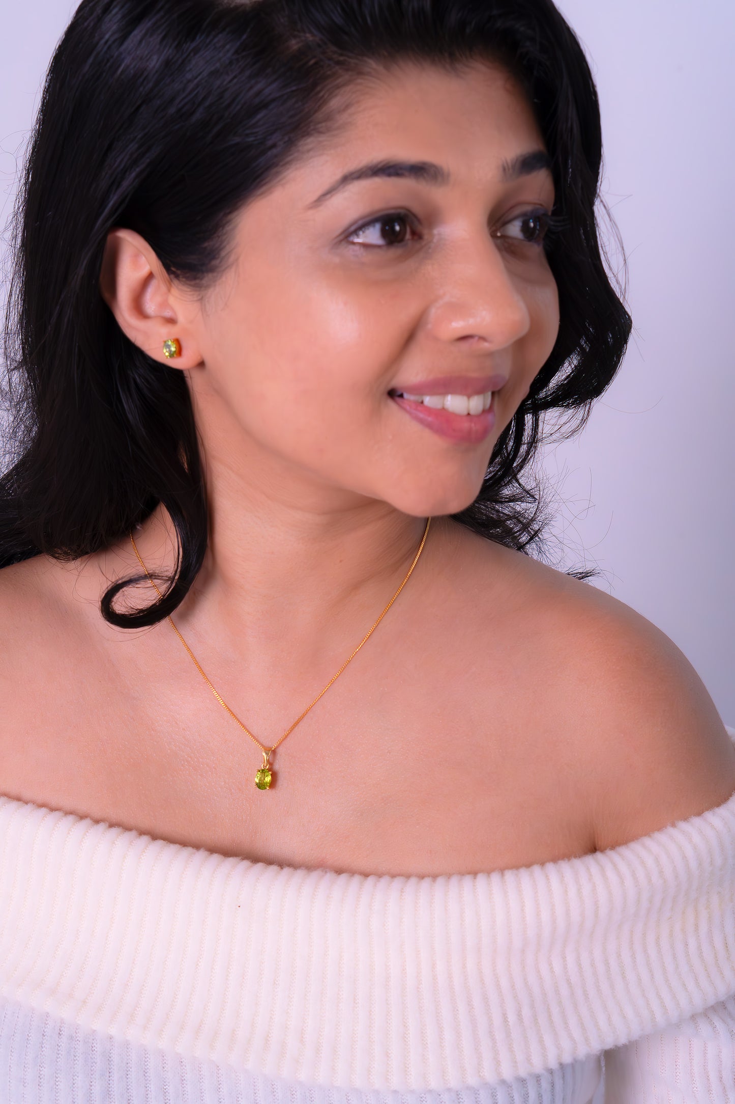 Peridot McKay Necklace - CLJ620P