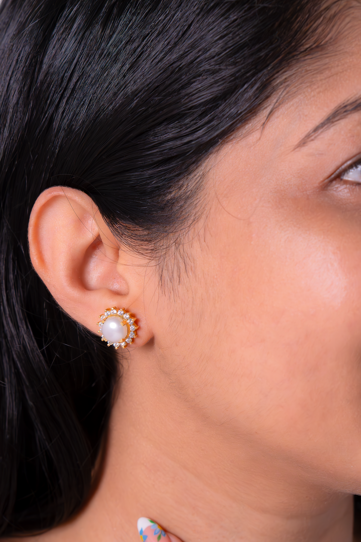 Cultured Pearl Hazel Earrings - CLJ705