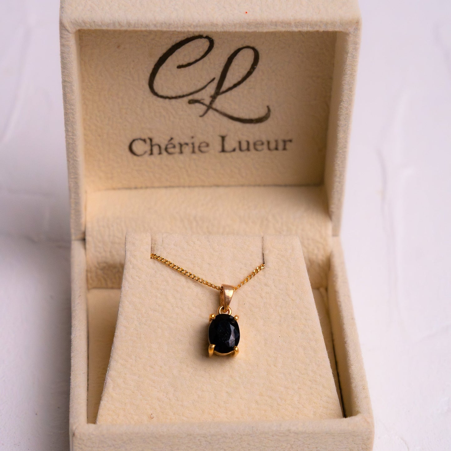 Spinel(Purple) Lisette Necklace - CLJ823