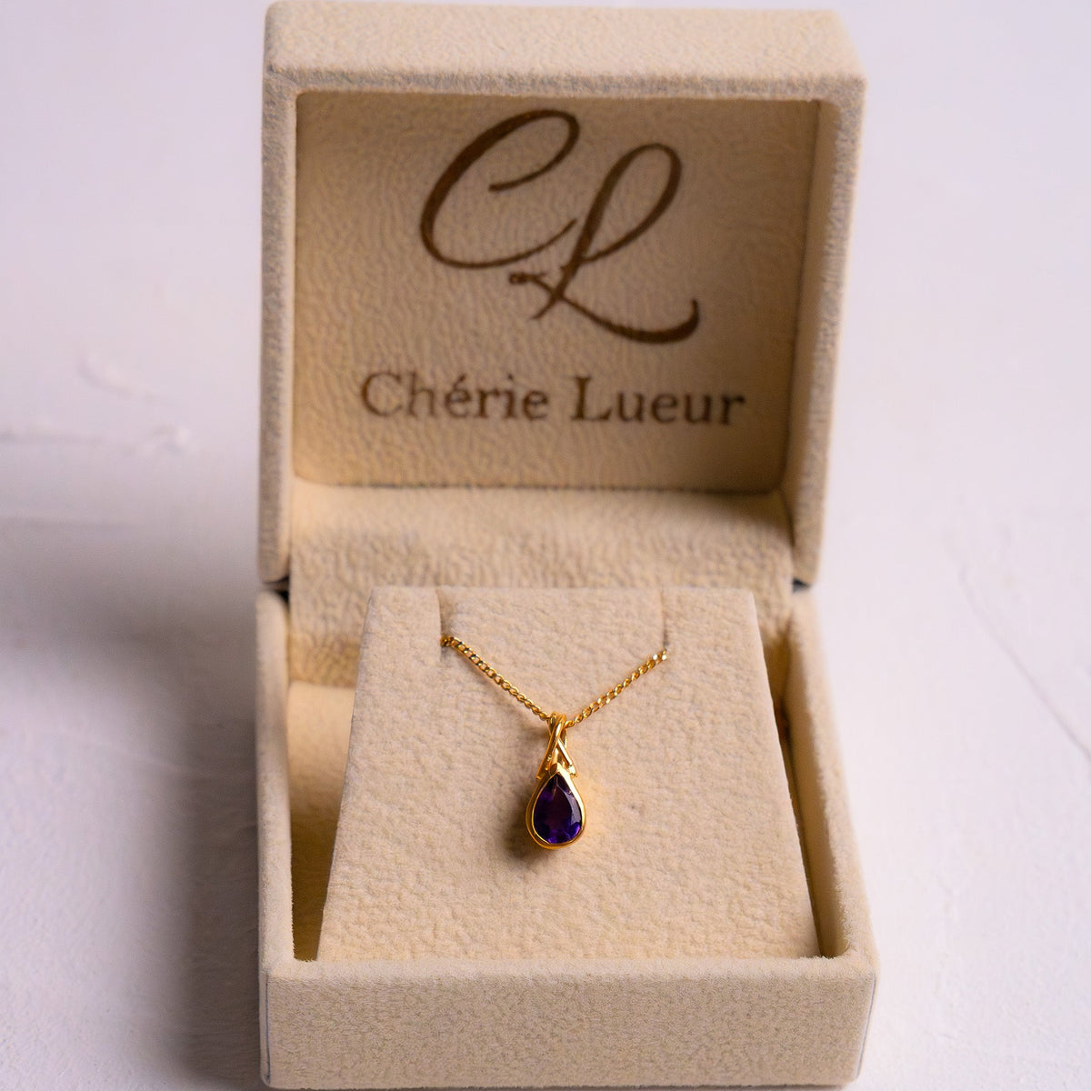 Amethyst Kiandra Necklace - CLJ909A