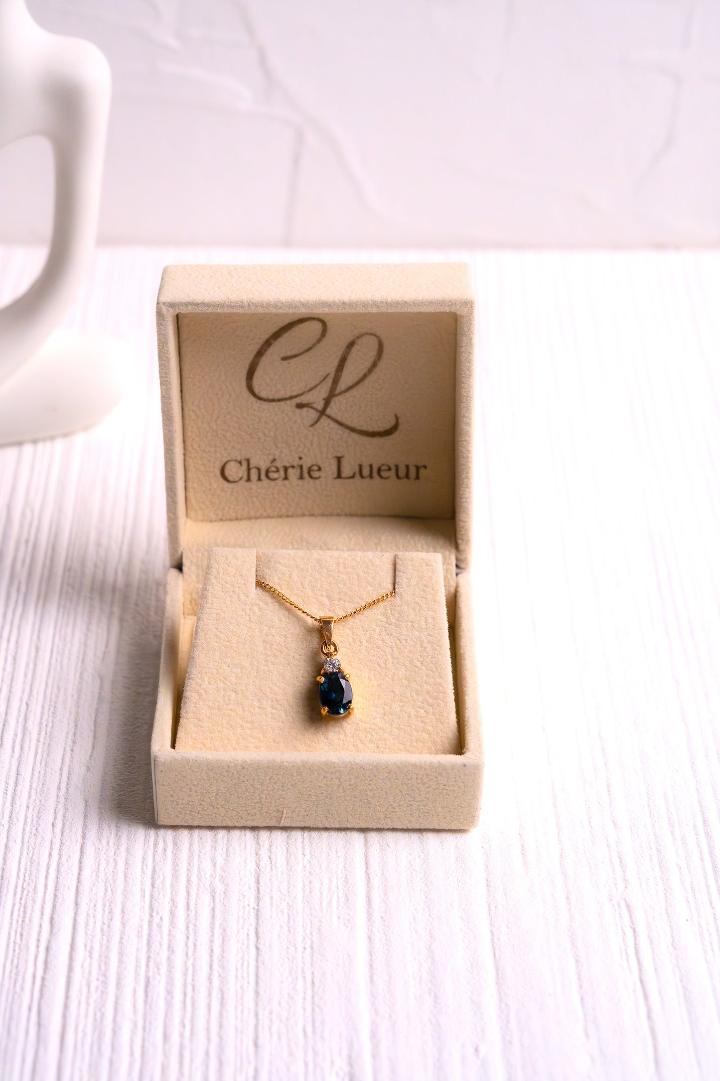 London Blue Topaz Leah Necklace - CLJ233LB