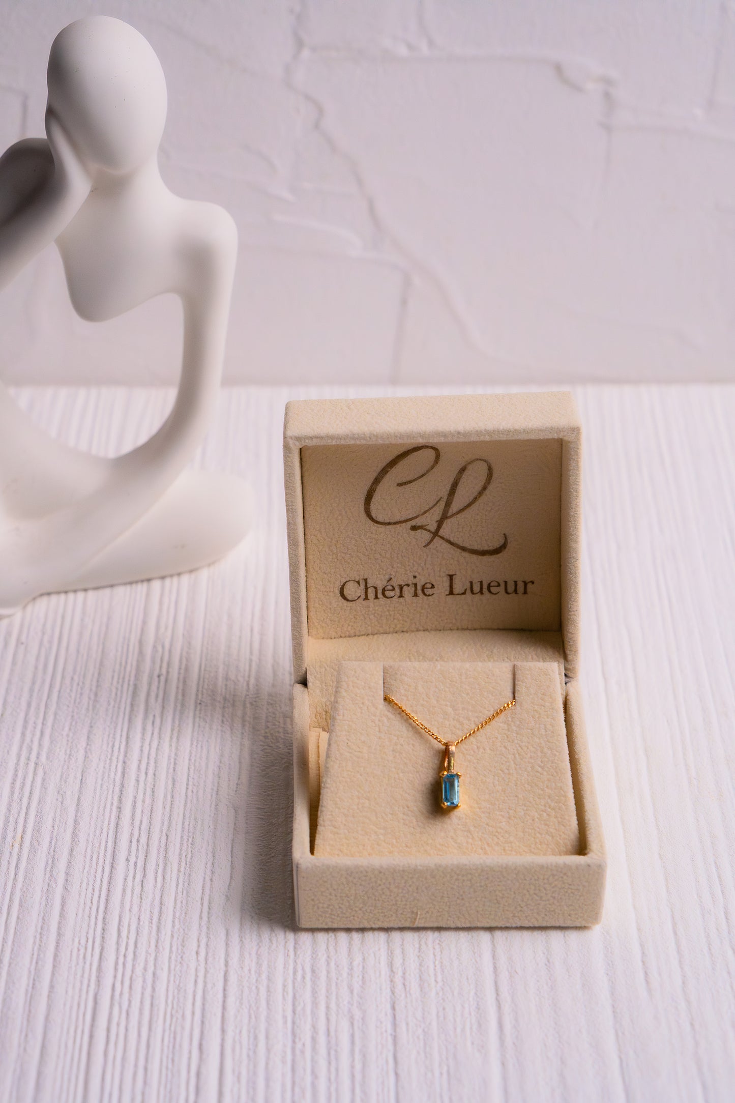 Blue Topaz Millie Necklace - CLJ668B