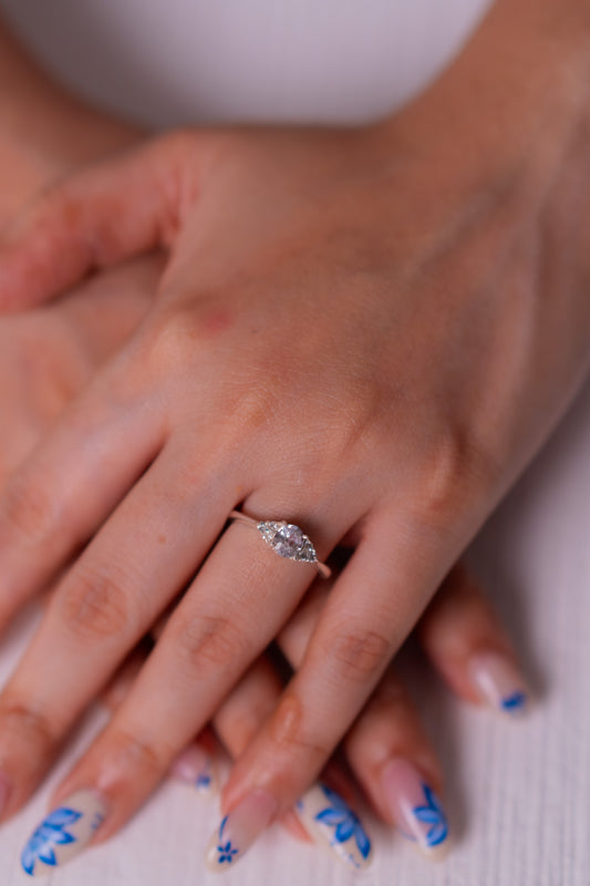 White Sapphire Serelia Ring- CLJ975