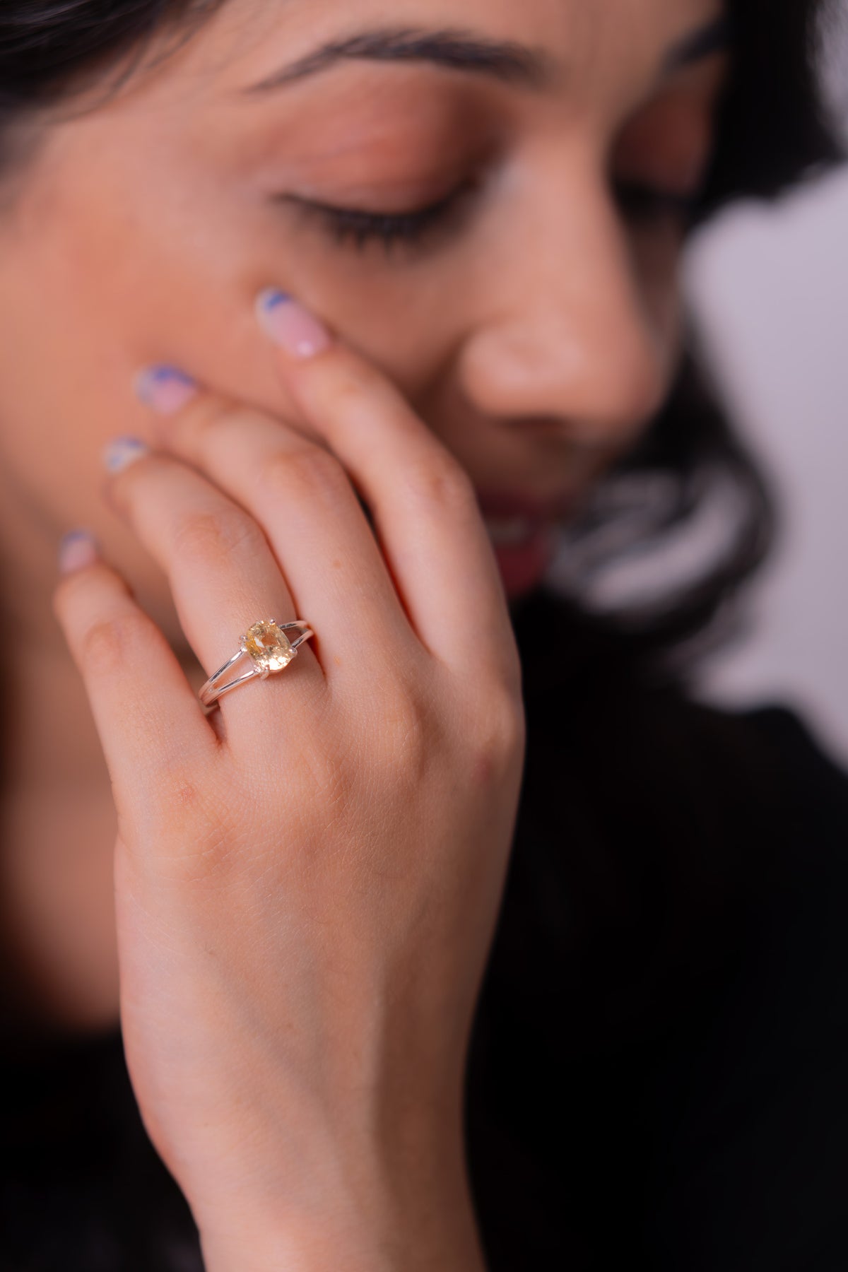 Yellow Sapphire Sara Ring - CLJ972