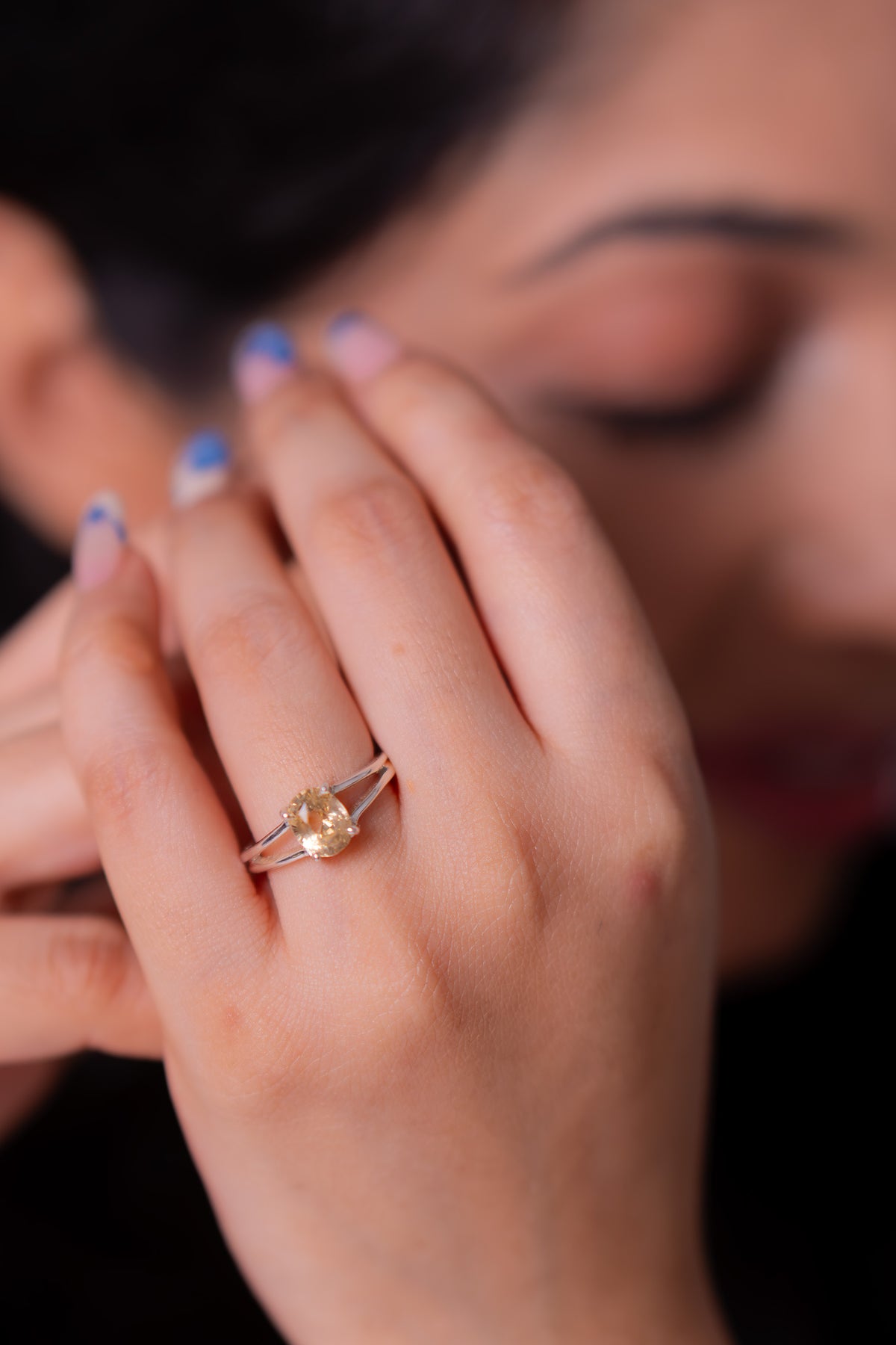 Yellow Sapphire Sara Ring - CLJ972