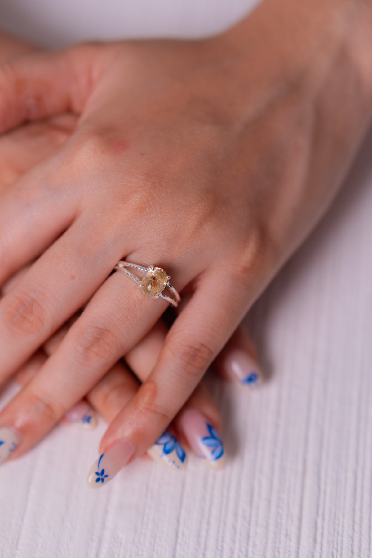 Yellow Sapphire Sara Ring - CLJ972