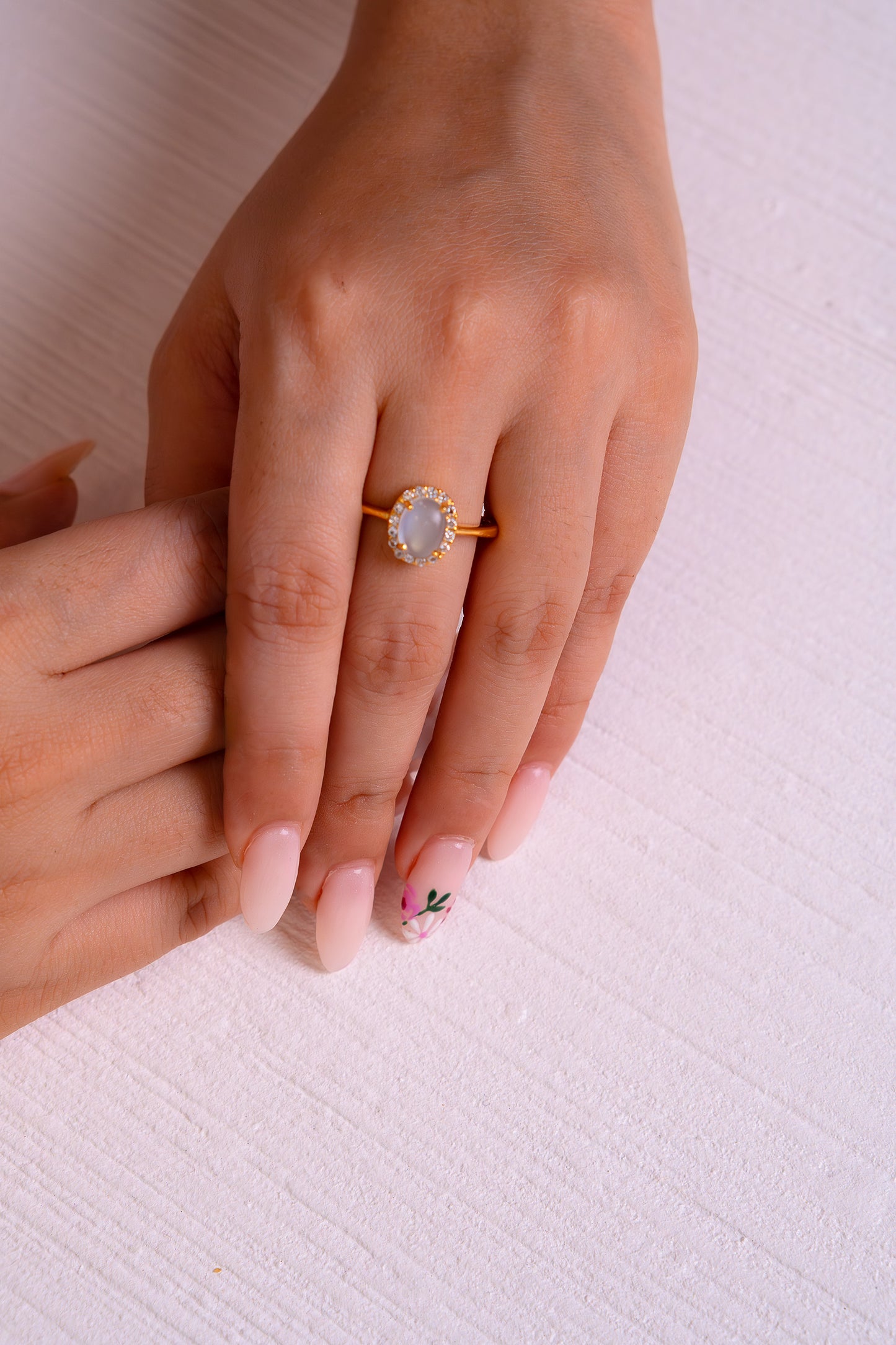 Moonstone Mystic Ring - CLJ337