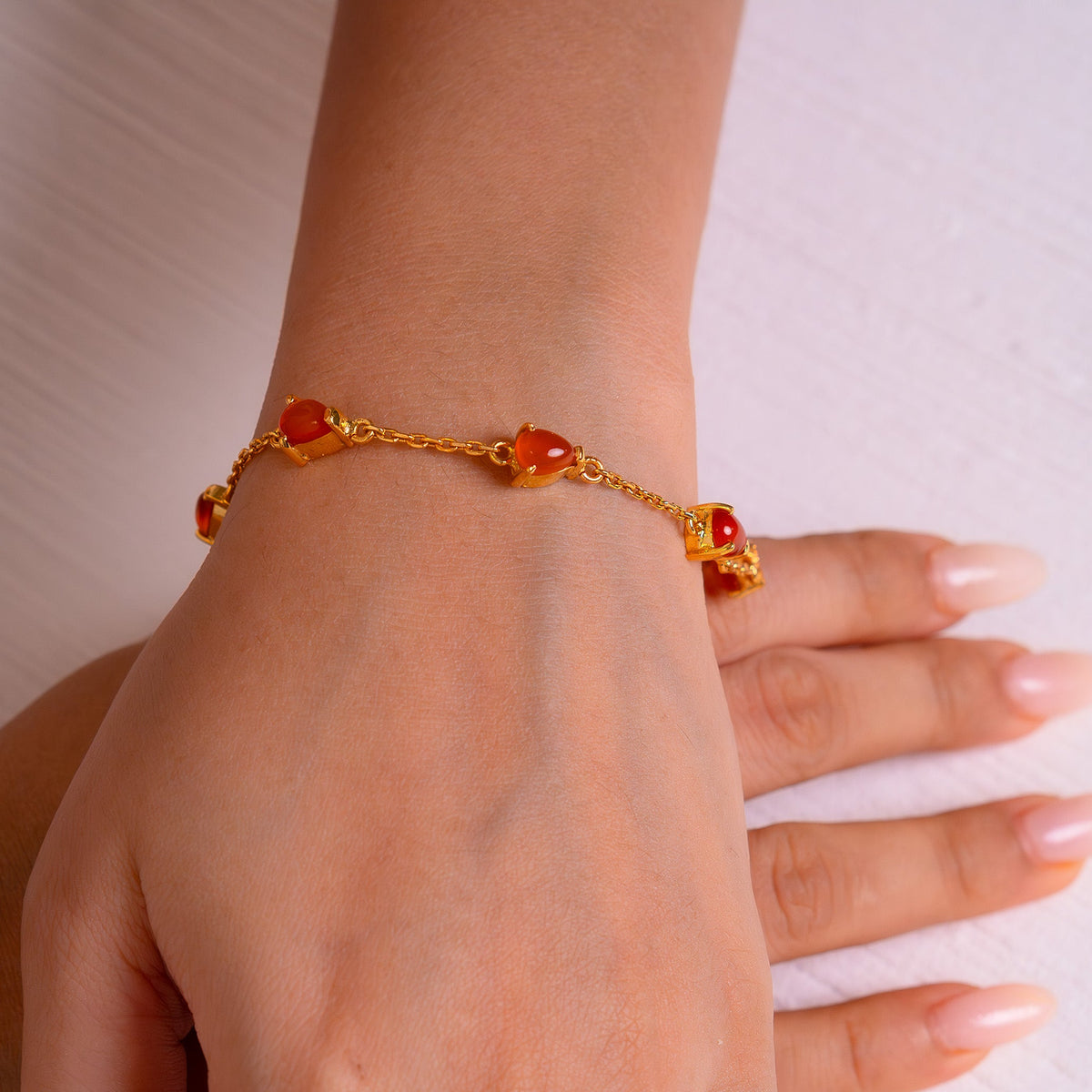 Carnelian Brea Bracelet - CLJ833
