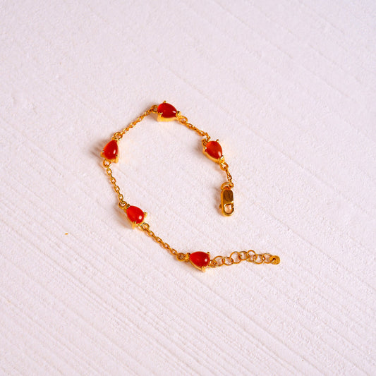 Carnelian Brea Bracelet - CLJ833