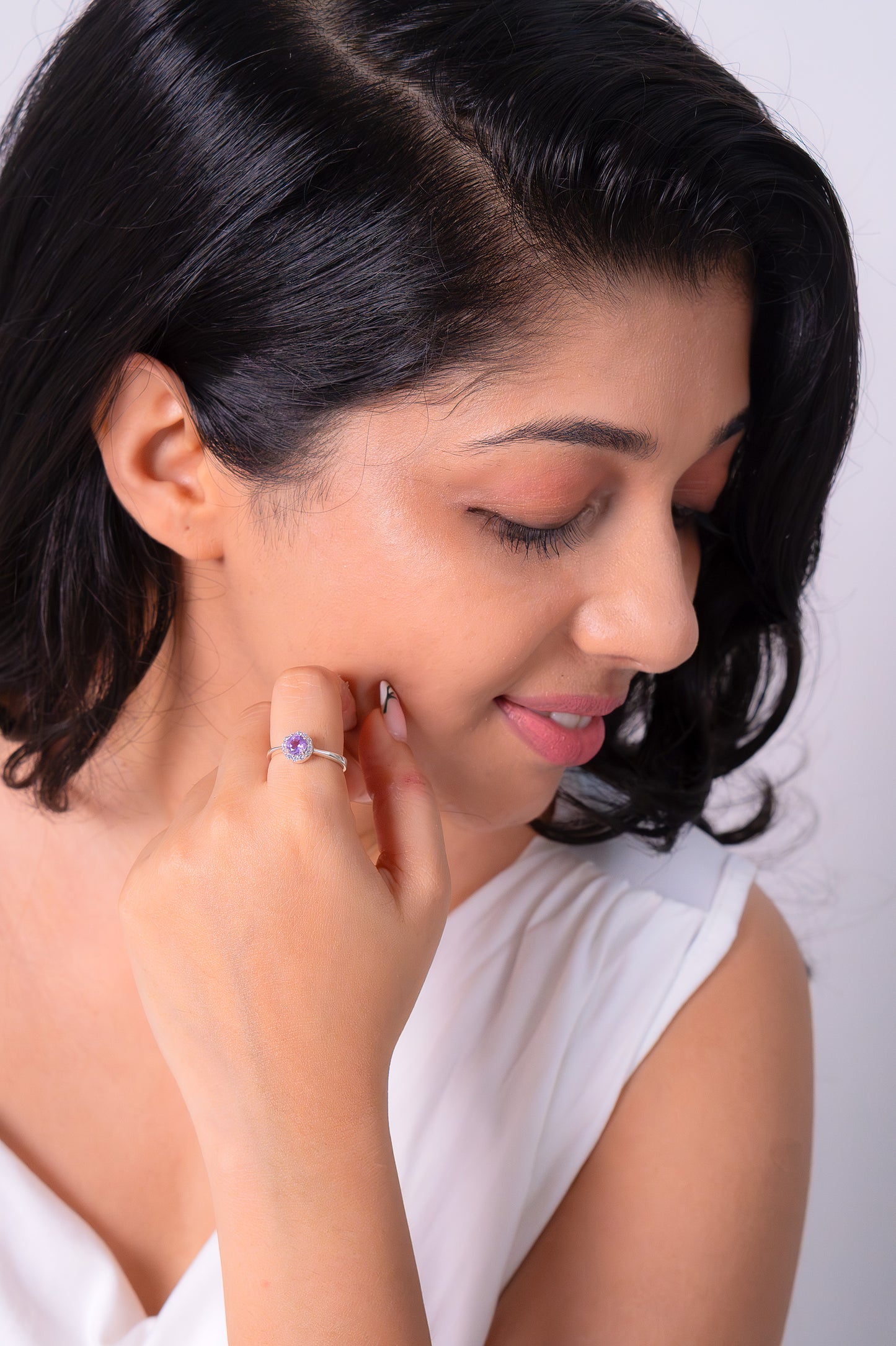 Amethyst Mystique Ring - CLJ066