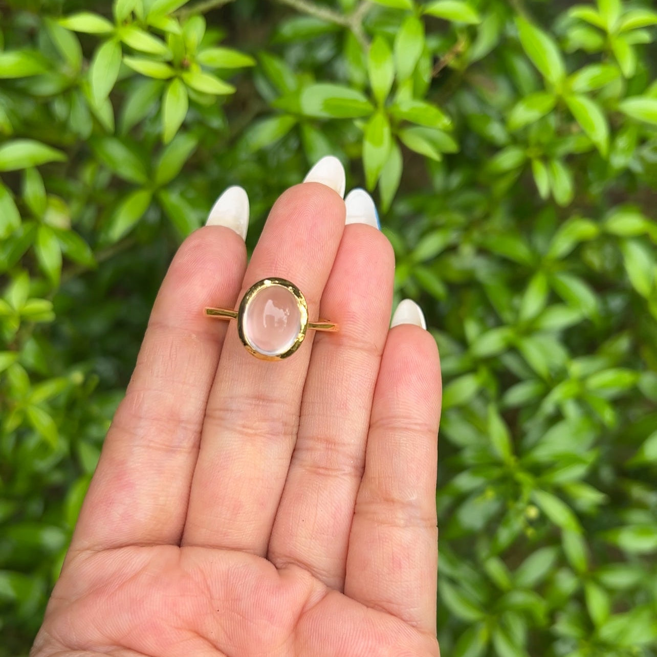 Rose Quartz Milena Ring - CLJ796