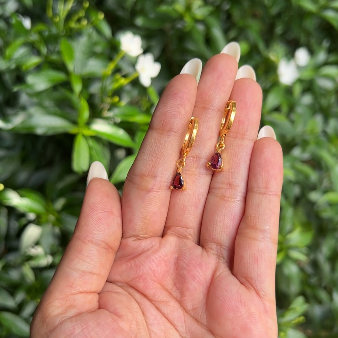 Pink Tourmaline Adoline Earrings - CLJ538E