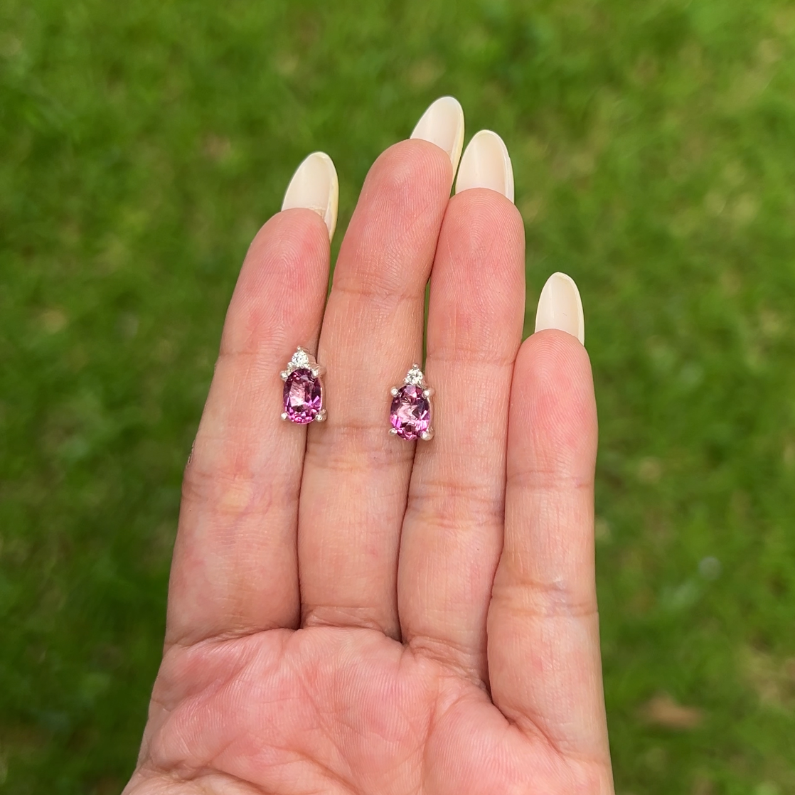 Pink Topaz Leah Earrings - CLJ233PTE