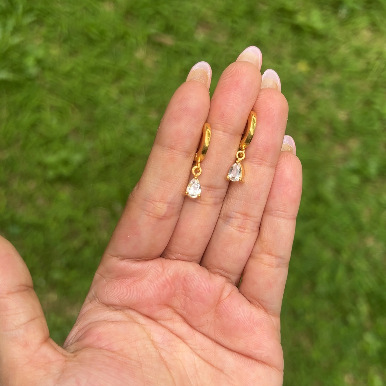 White Topaz Adoline Earrings - CLJ587E