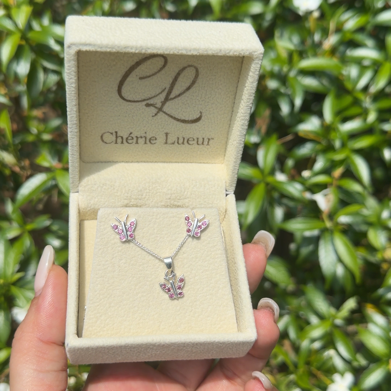 Pink Tourmaline Cordelia Set - CLJ937S