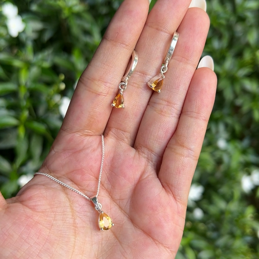 Citrine Adoline Set - CLJ541