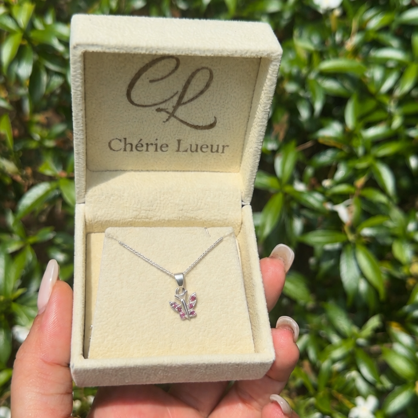Pink Tourmaline Cordelia Necklace - CLJ937N