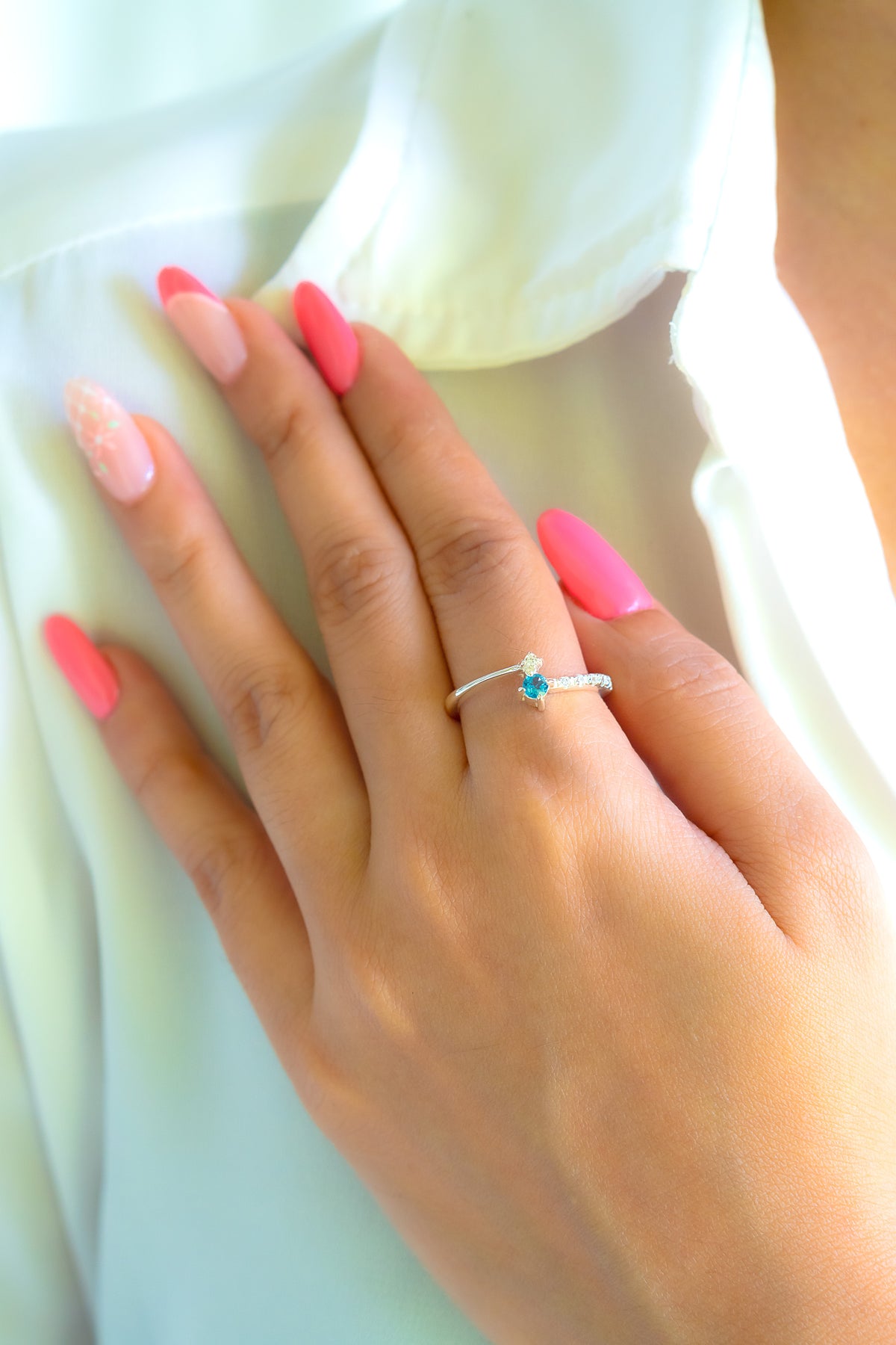 London Blue Topaz Kendra Ring - CLJ508