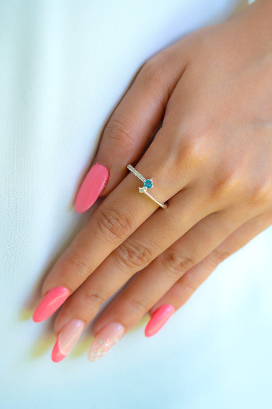 London Blue Topaz Kendra Ring - CLJ508