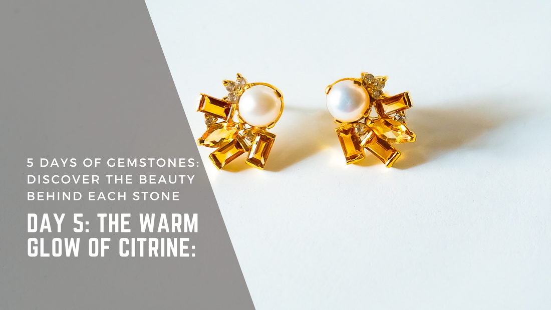 Day 5: Citrine – The Gemstone of Warmth and Light