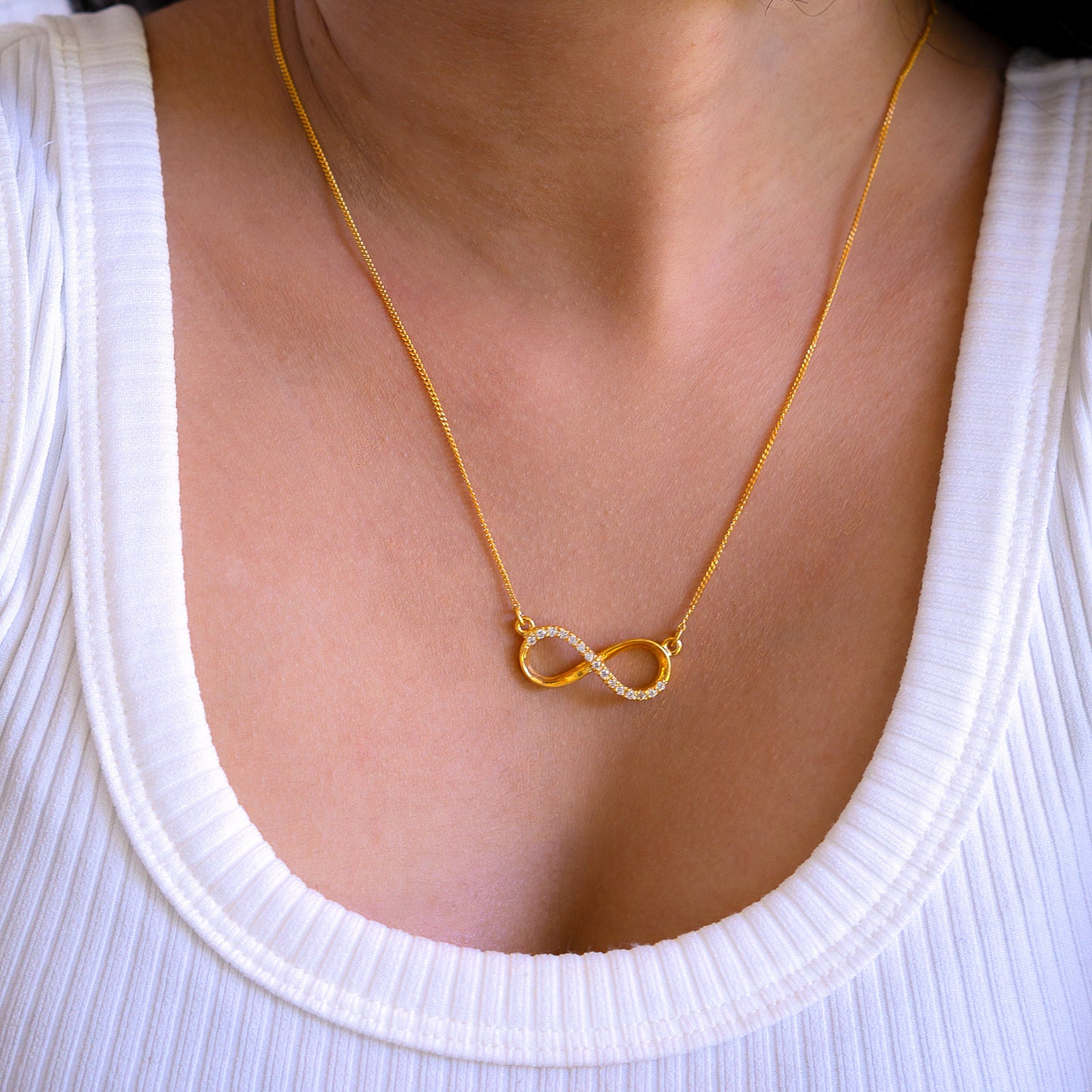 Elliana Infinity Necklace - CLJ506