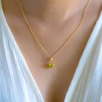 Peridot Carla Necklace - CLJ584P