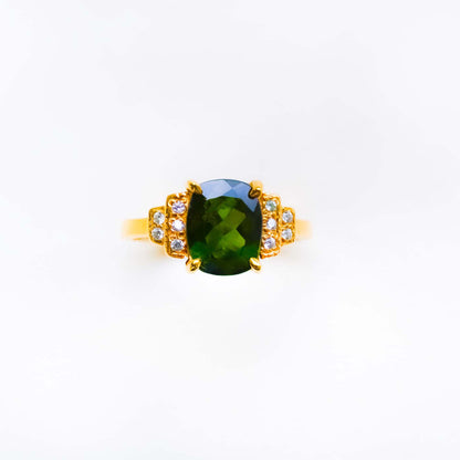 Chromium Diopside Layla Ring - CLJ368