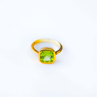 Peridot Dalia Ring - CLJ366