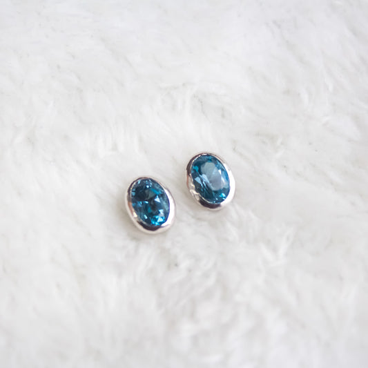 London Blue Topaz Vera Earrings - CLJ488