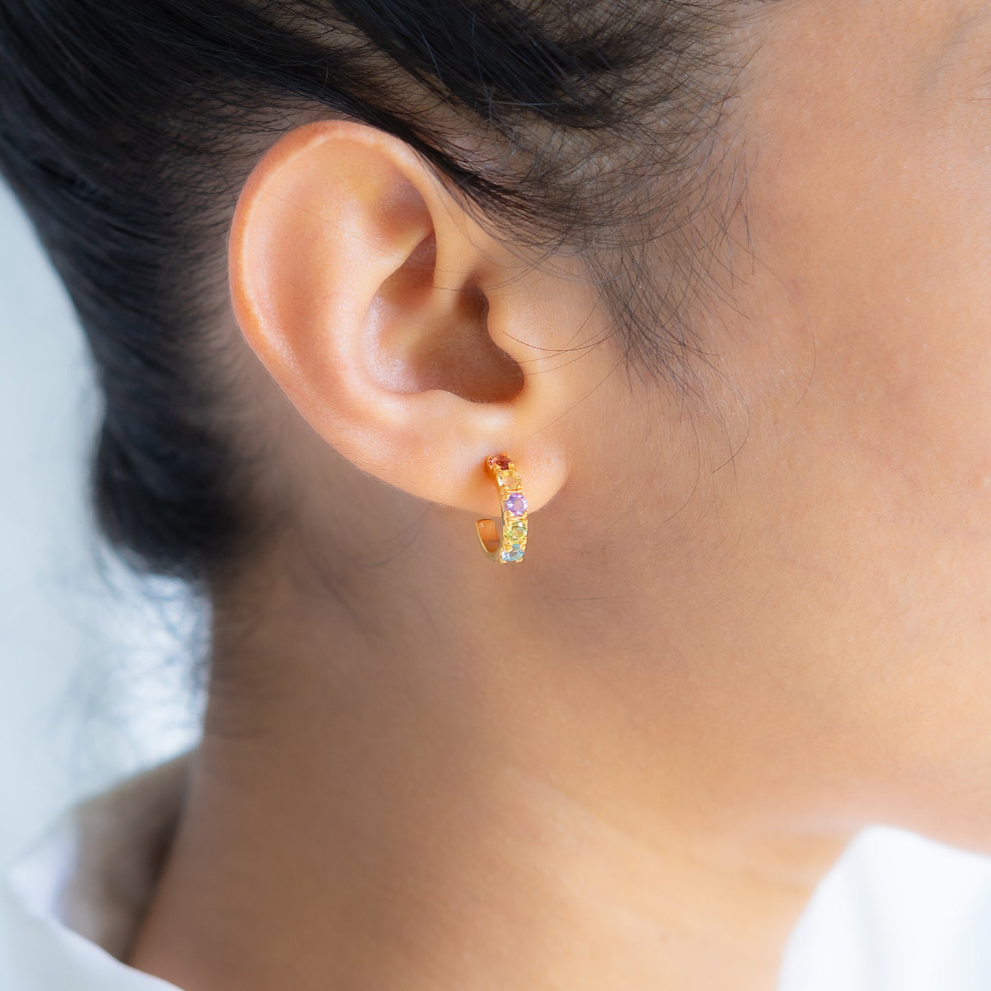 Eliza Semi-Precious Gemstone Earrings - CLJ499