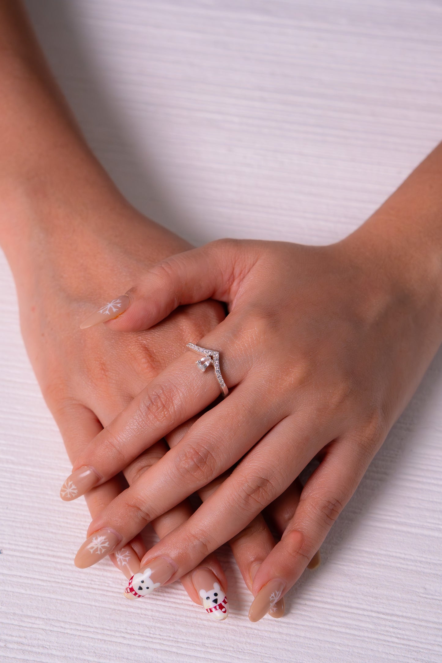 White Topaz Zirina Ring - CLJ786W