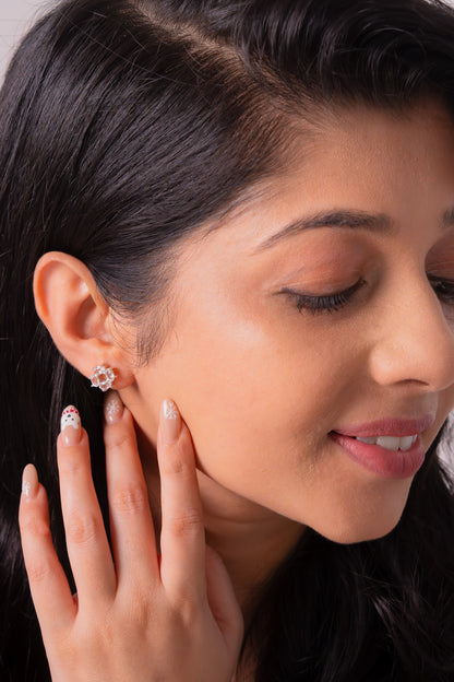 White Topaz Evey Earrings - CLJ879W