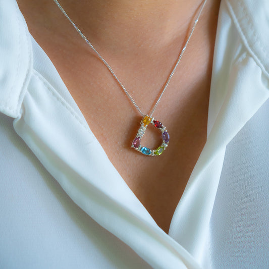 Arianna Semi-Precious Gemstone Necklace - CLJ343