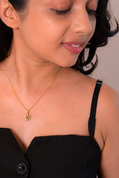 Blue Topaz Zella Necklace - CLJ780