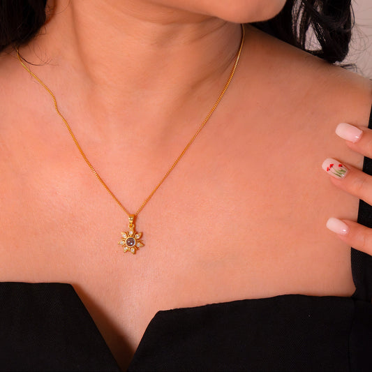 Blue Topaz Zella Necklace - CLJ780