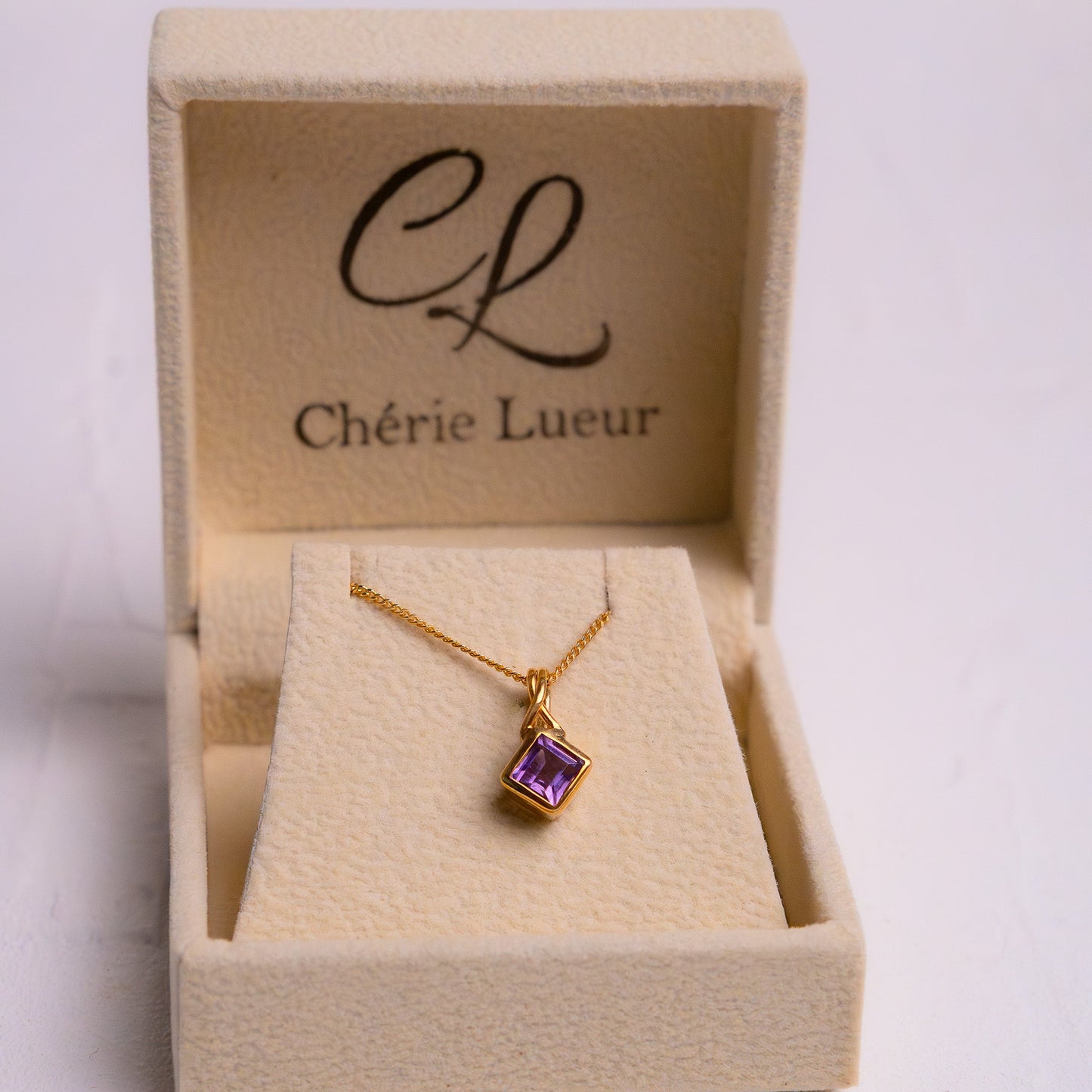 Amethyst Haidee Necklace - CLJ905A