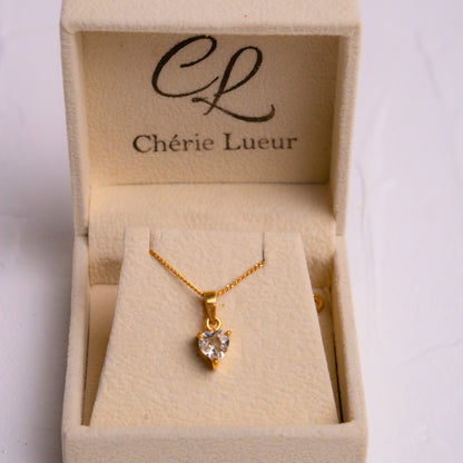 White Topaz Carla Necklace - CLJ584W