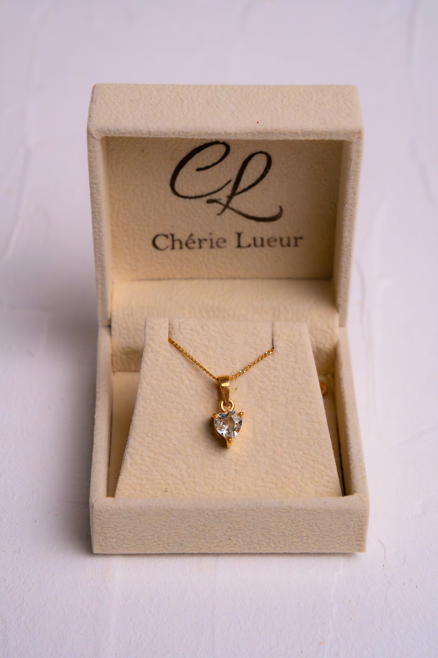 White Topaz Carla Necklace - CLJ584W