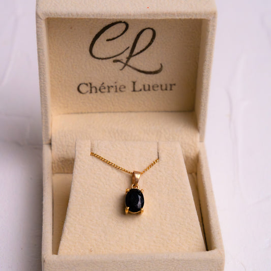 Spinel(Purple) Lisette Necklace - CLJ823