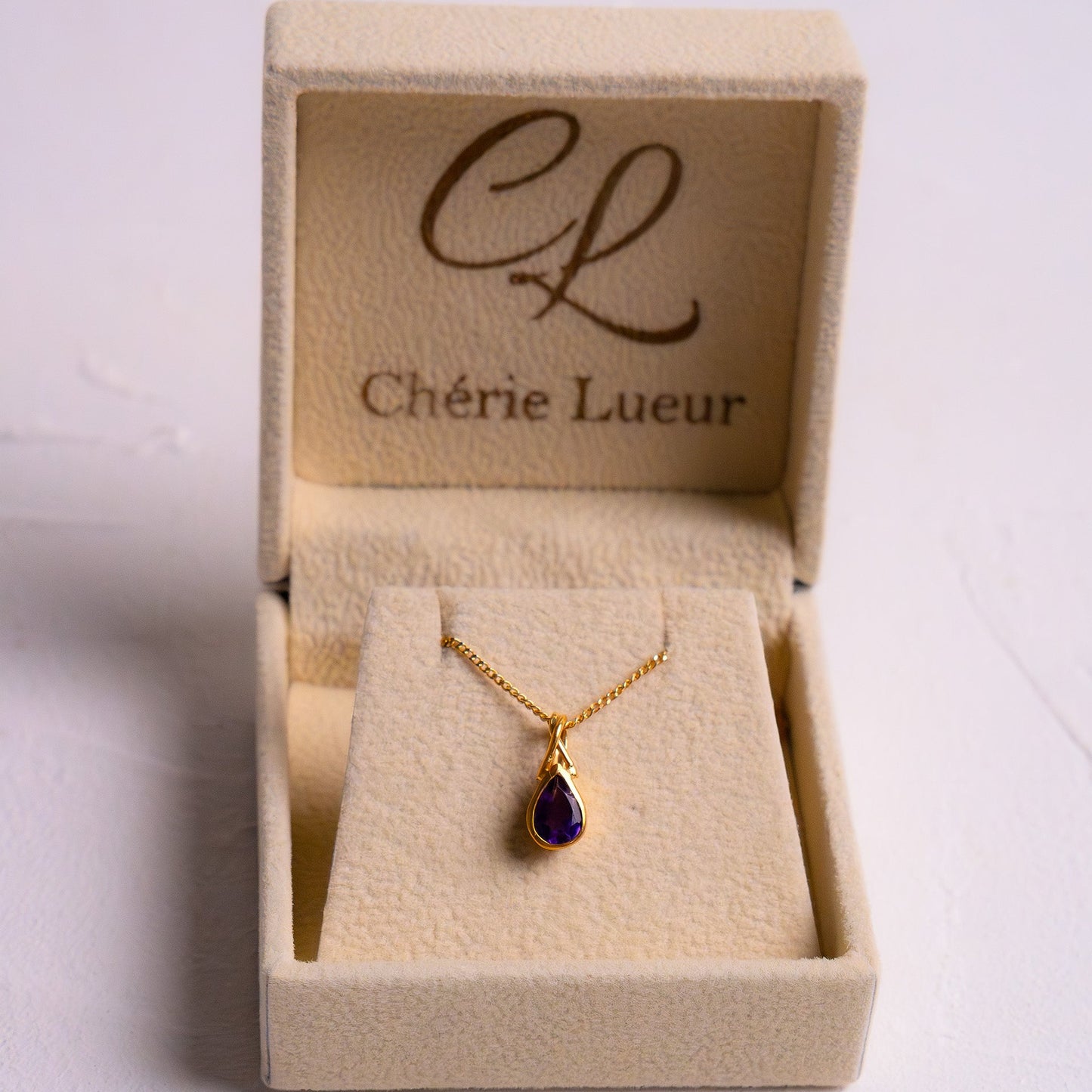 Amethyst Kiandra Necklace - CLJ909A