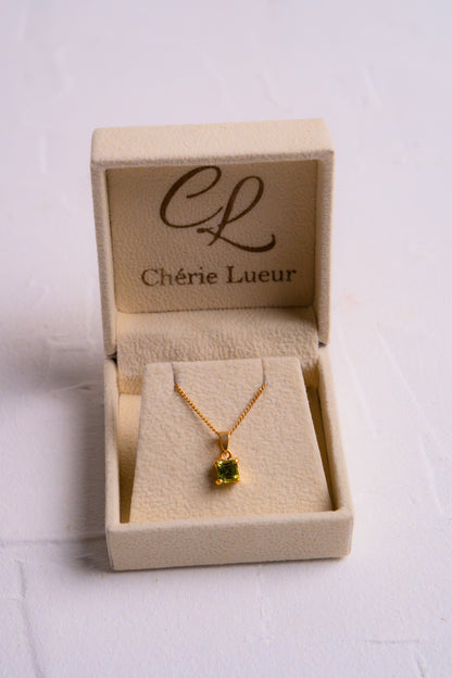 Peridot Verena Necklace - CLJ748P