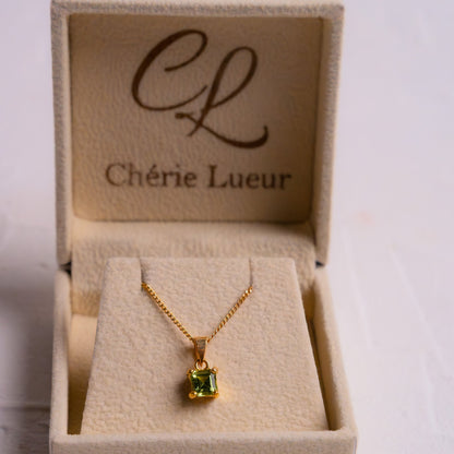 Peridot Verena Necklace - CLJ748P