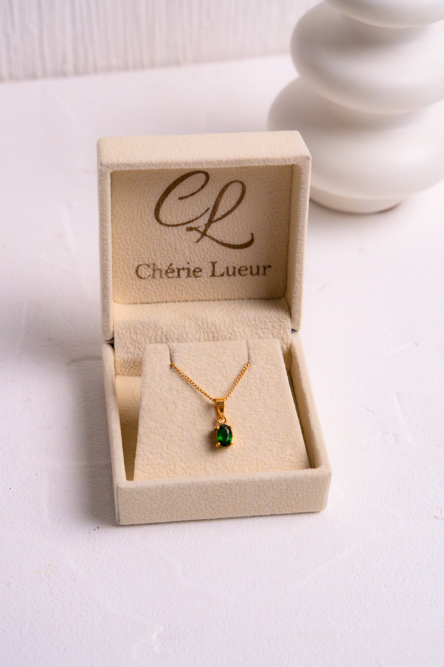 Chromium Diopside Zorya Necklace - CLJ749CD