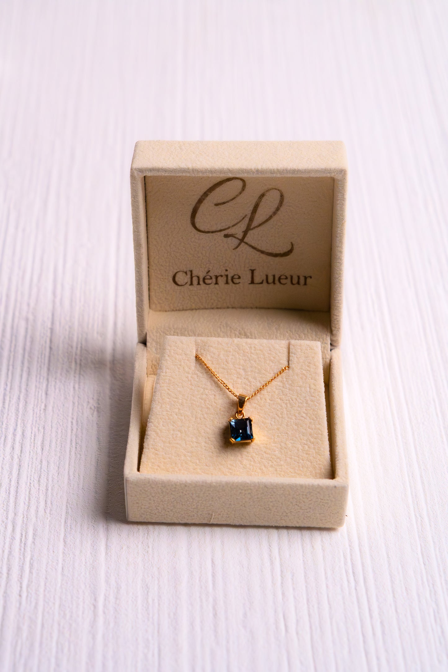 London Blue Topaz Ivyana Necklace - CLJ589LB