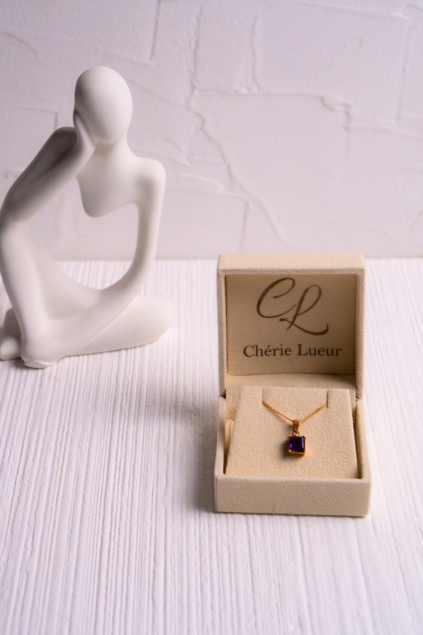 Amethyst Ivyana Necklace - CLJ589A