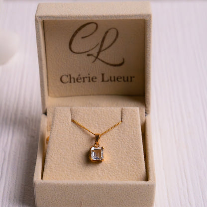 White Topaz Ivyana Necklace - CLJ589W