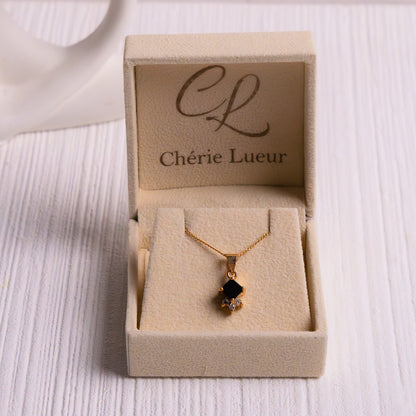 Black Onyx Romy Necklace - CLJ772BO