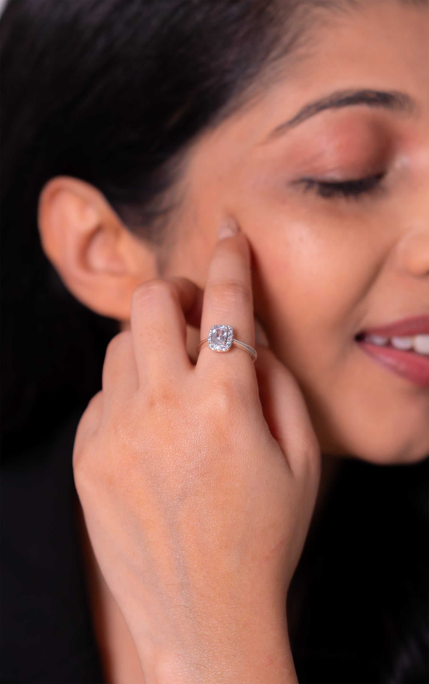 White Sapphire Orelia Ring - CLJ920
