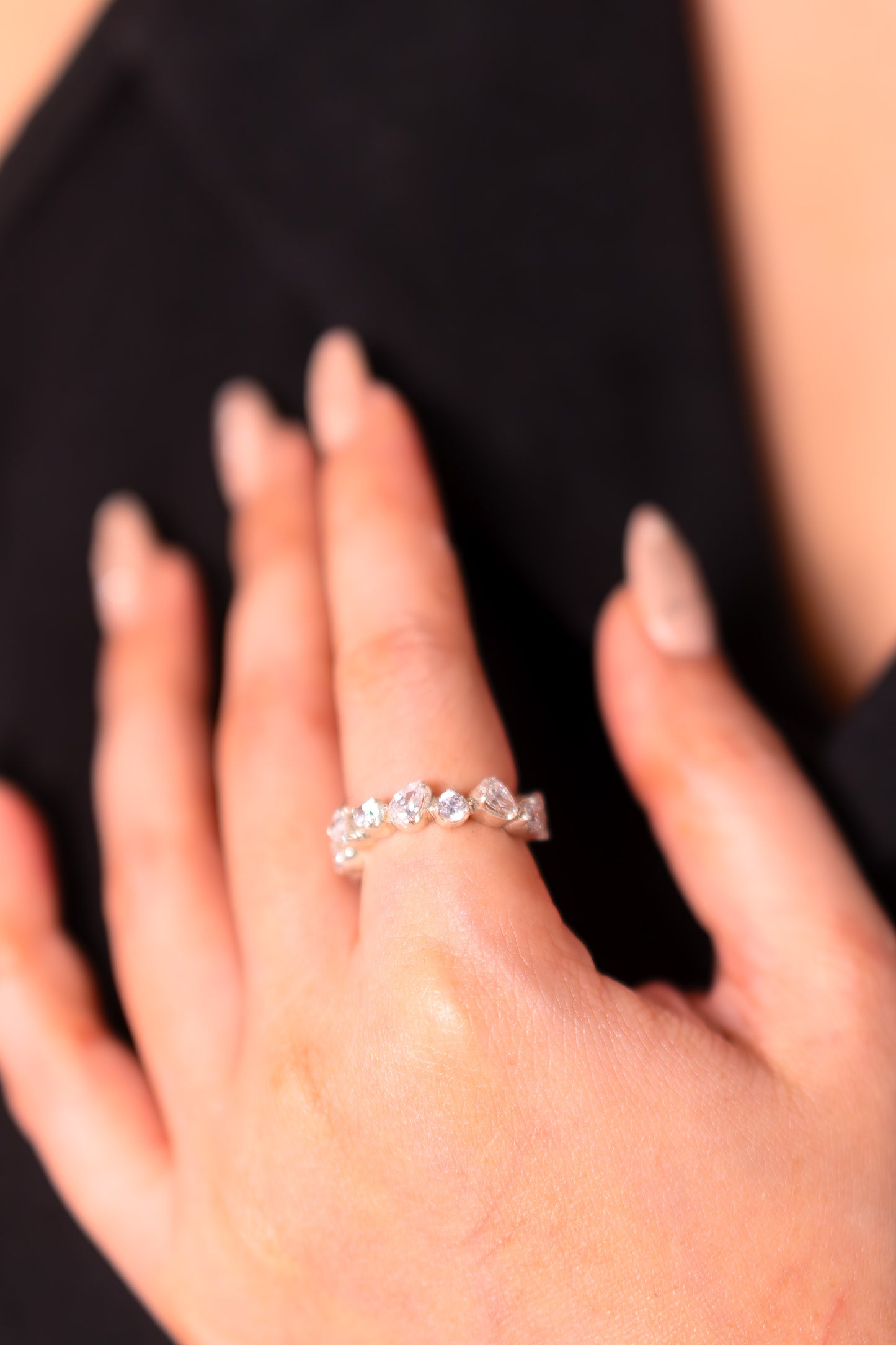 American Diamonds Zara Ring - CLJ387