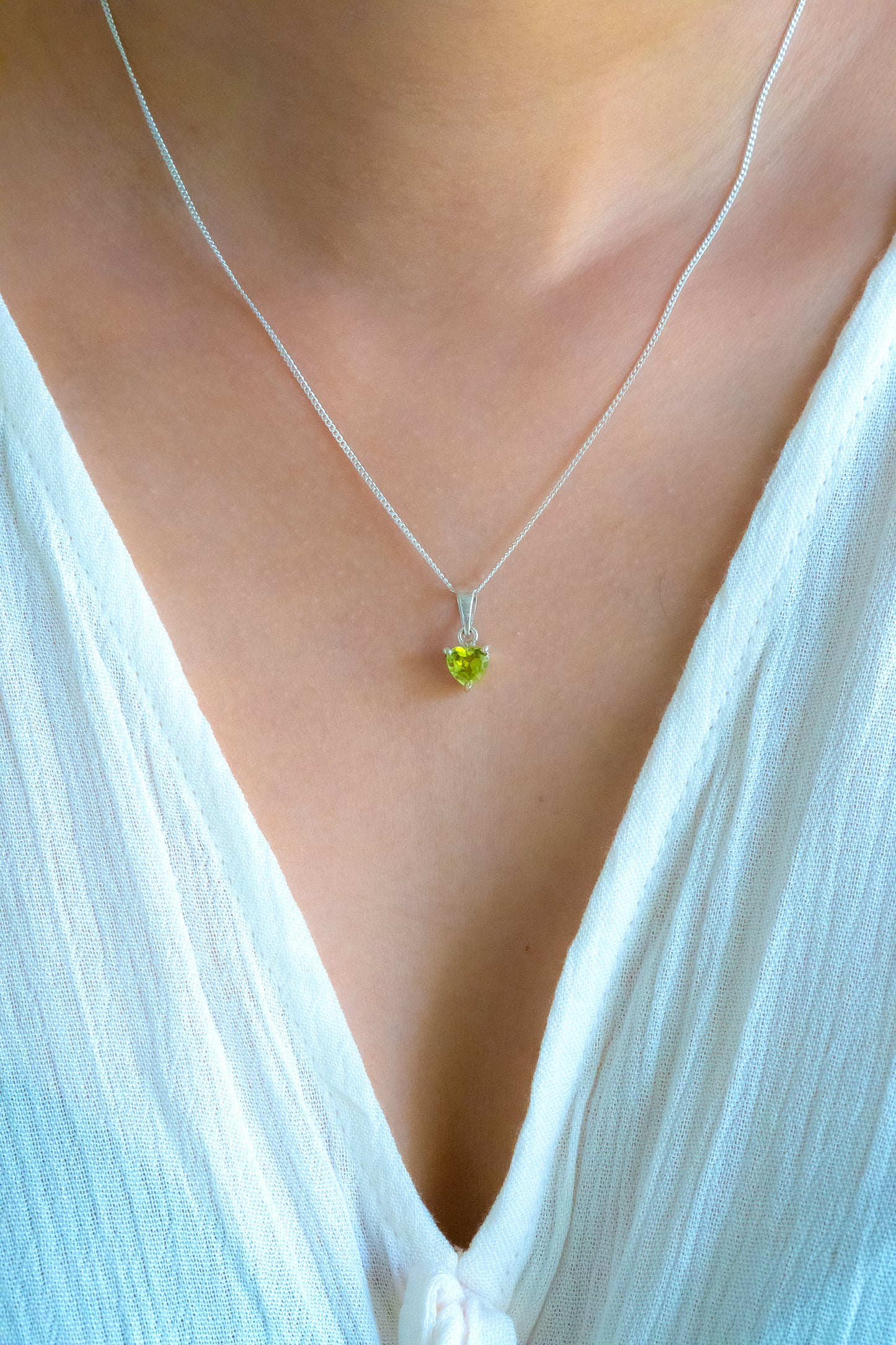 Peridot Carla Necklace - CLJ584P